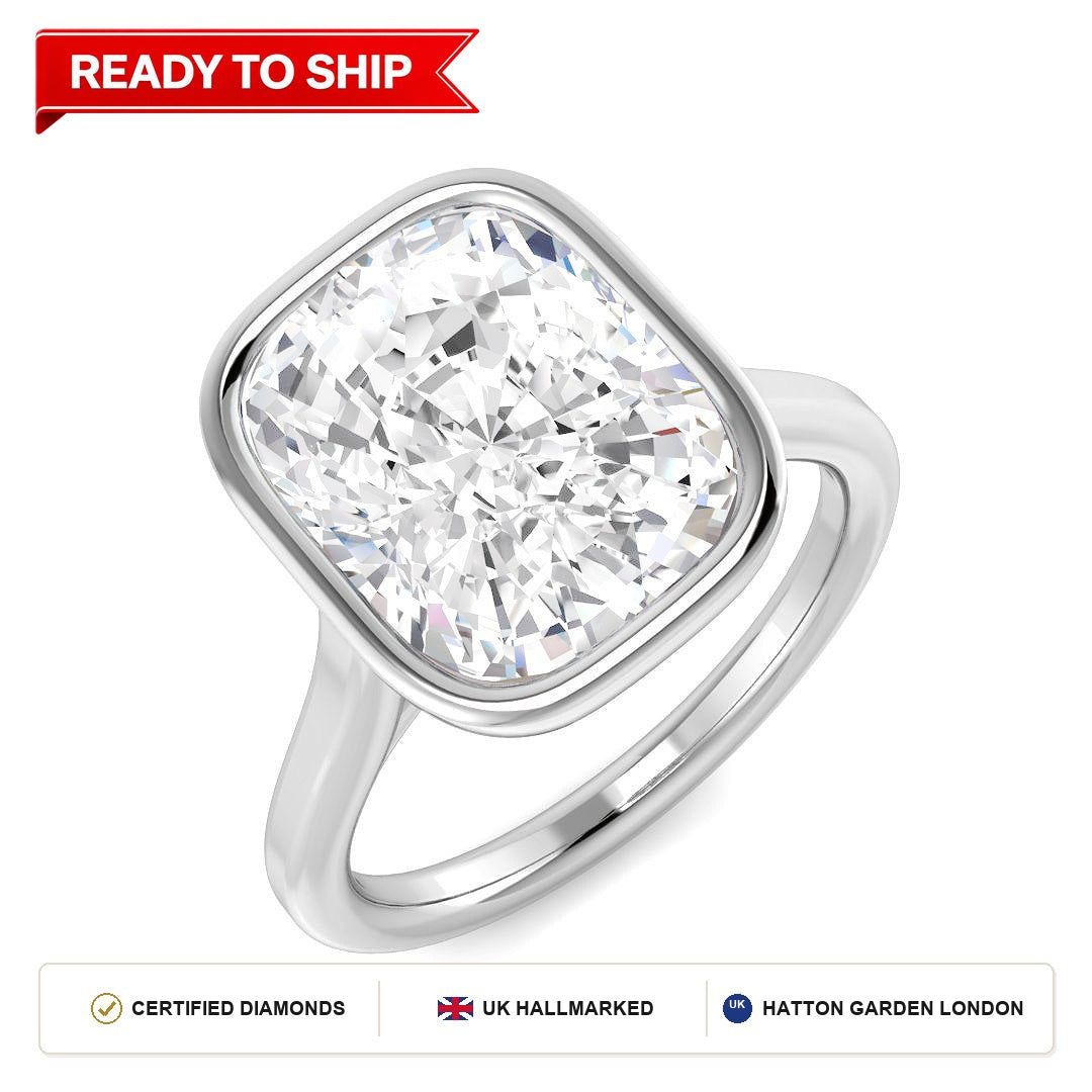 Lab grown diamond earring