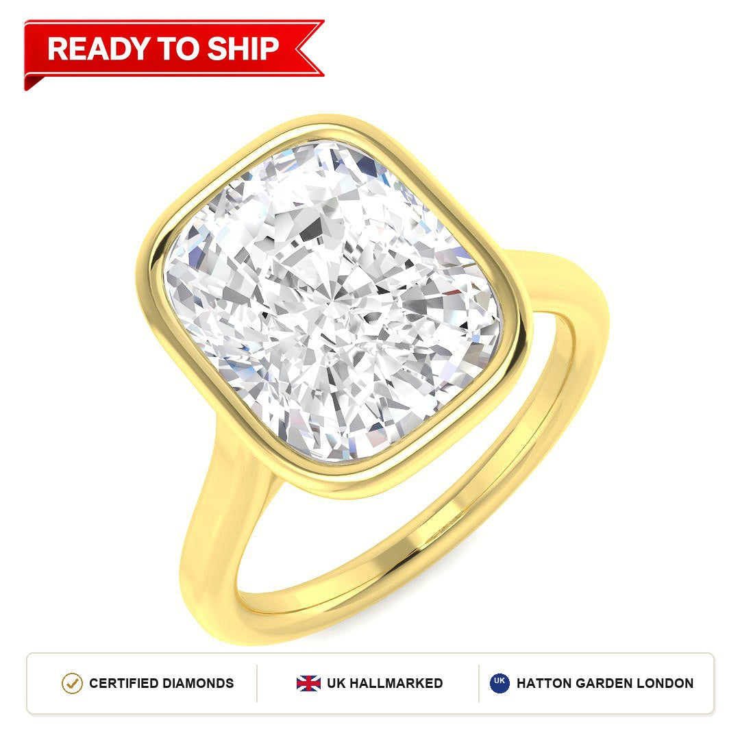 Lab grown diamond earring