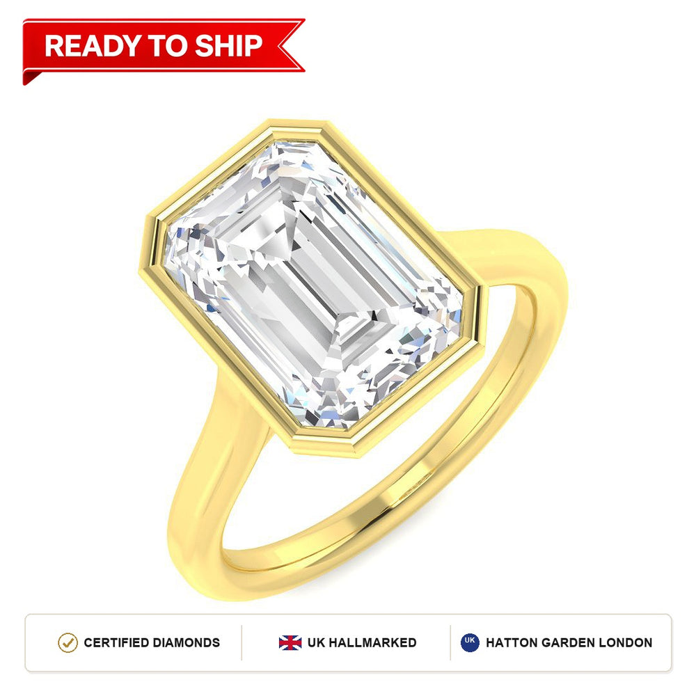 Lab grown diamond earring
