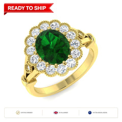 Lab grown diamond earring