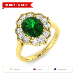 Lab grown diamond earring