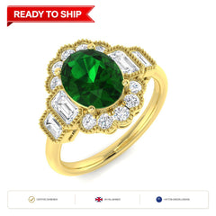 Lab grown diamond earring
