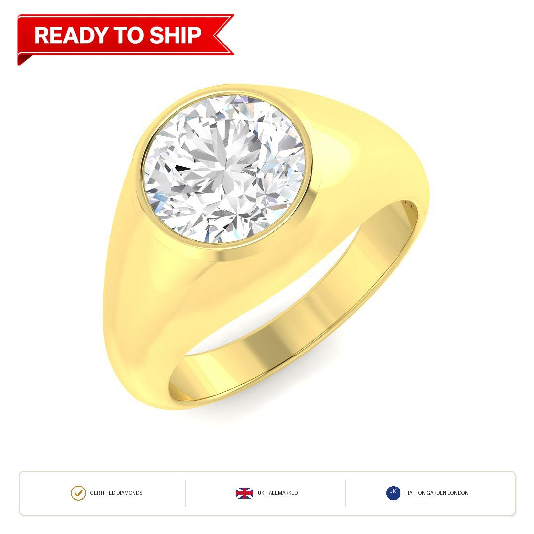 Lab grown diamond earring