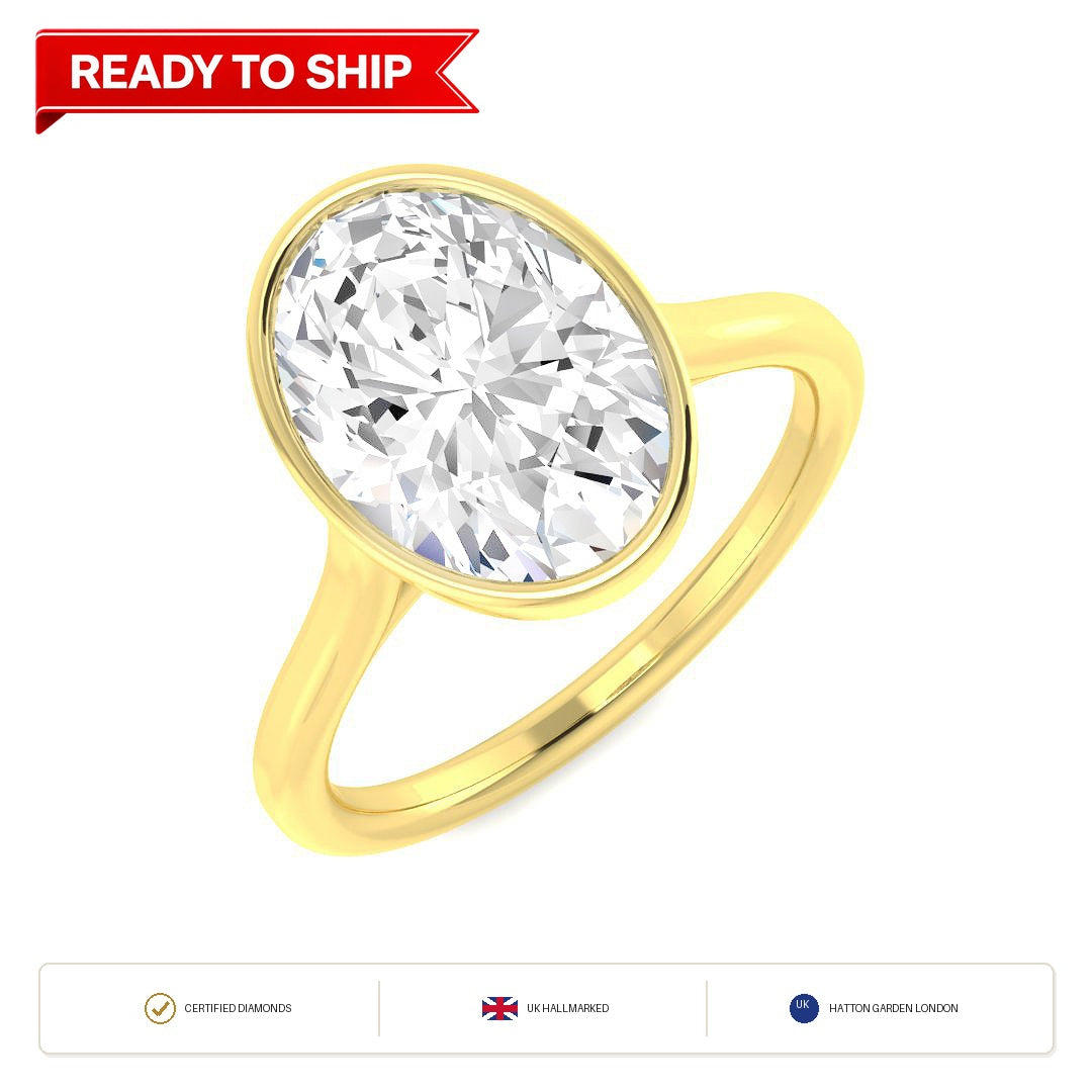 Lab grown diamond earring