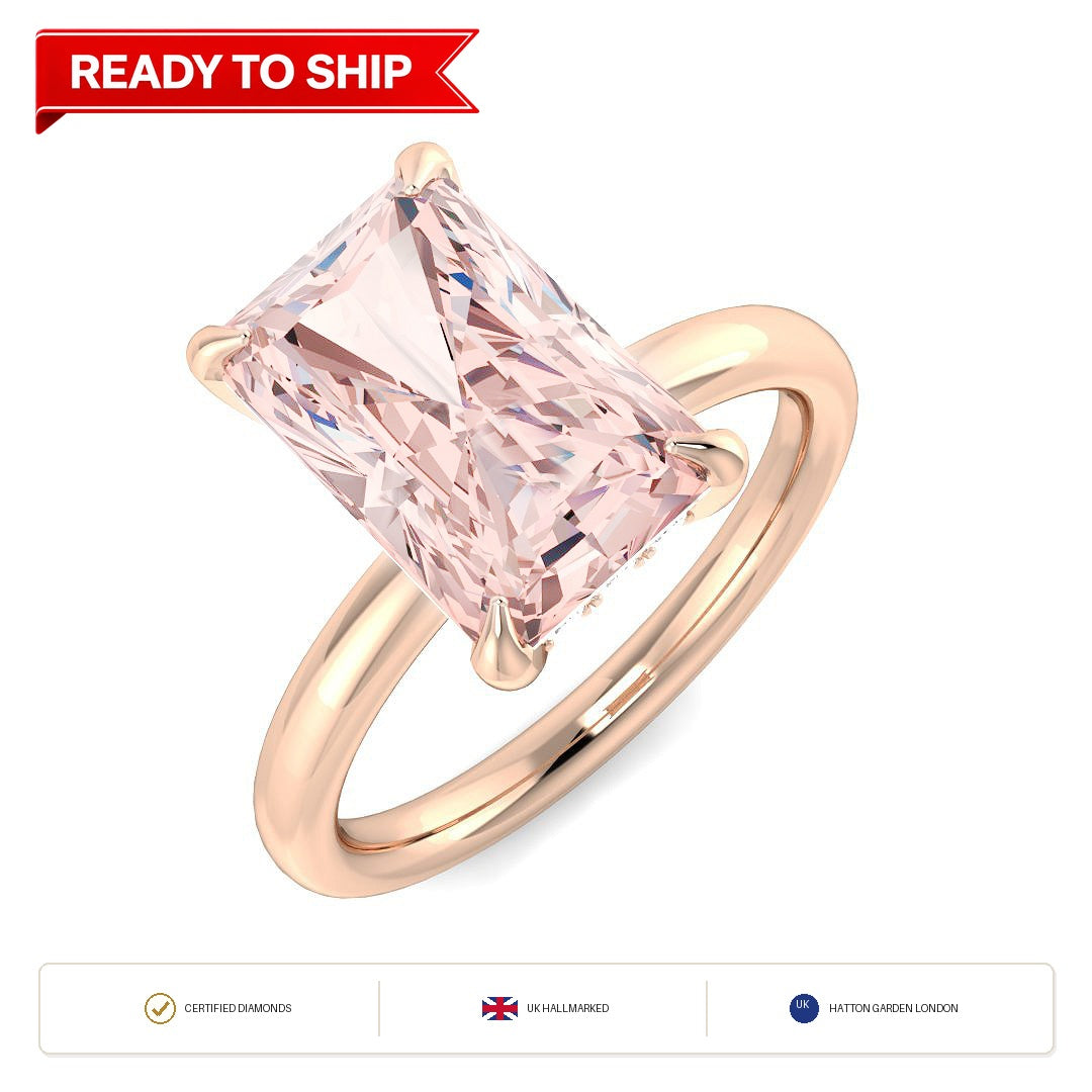 Lab grown diamond earring