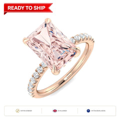 Lab grown diamond earring