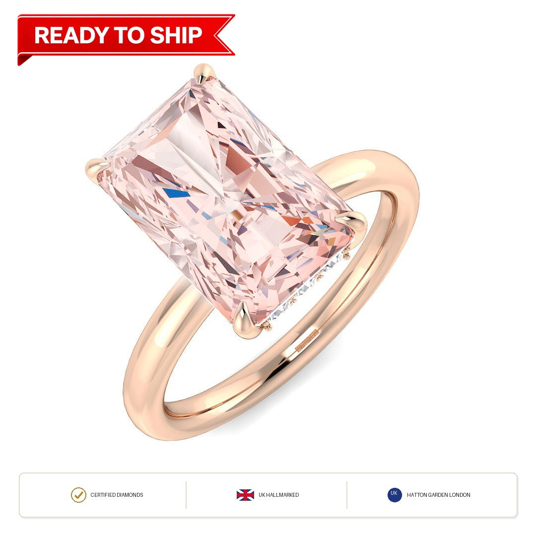 Lab grown diamond earring