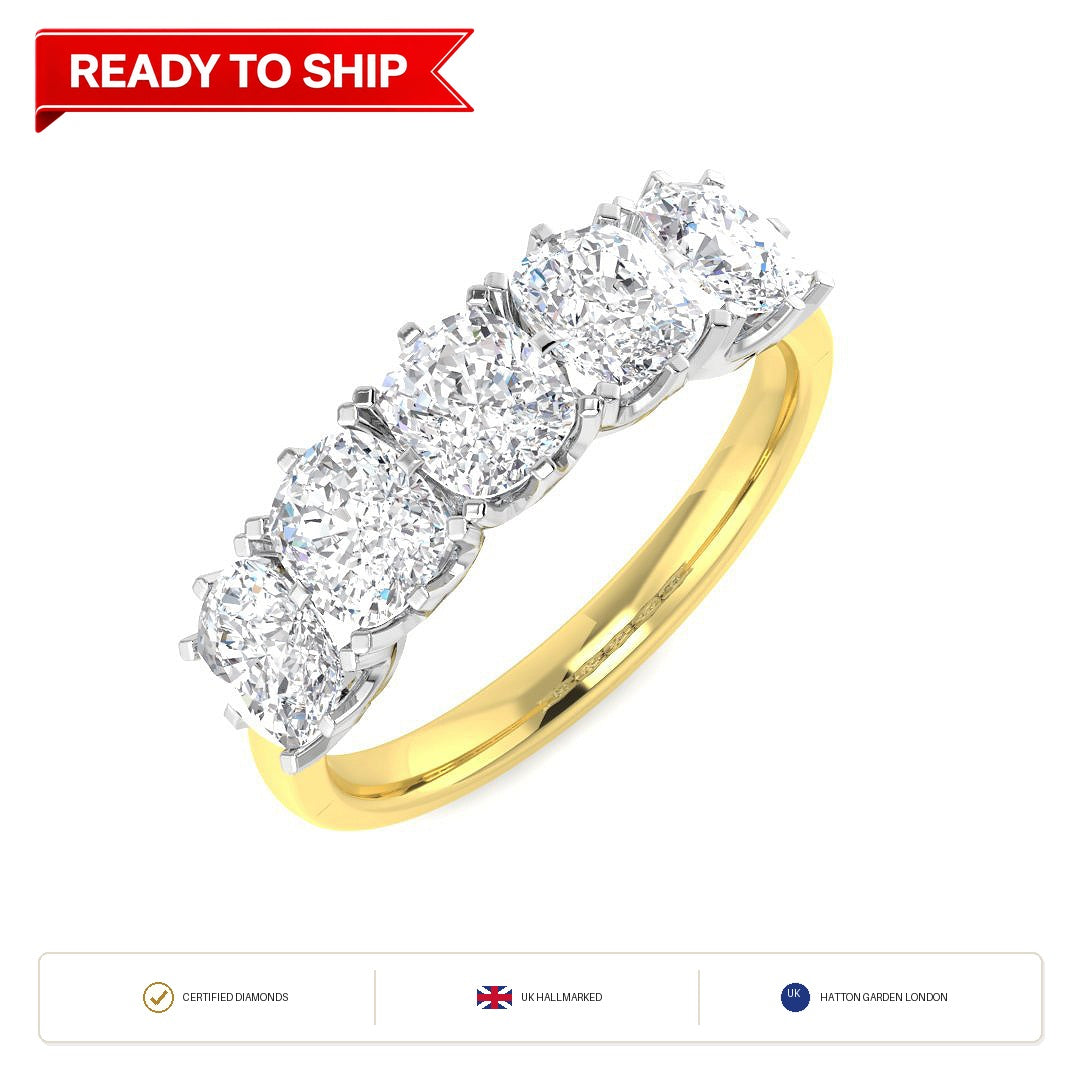 Lab grown diamond earring