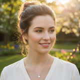 Lab Grown Diamond Solitaire Pendant | Claw Set | UK Hallmarked Gold & Platinum