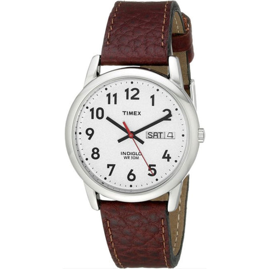 Timex Mens Leather Strap Analouge Watch - T20041