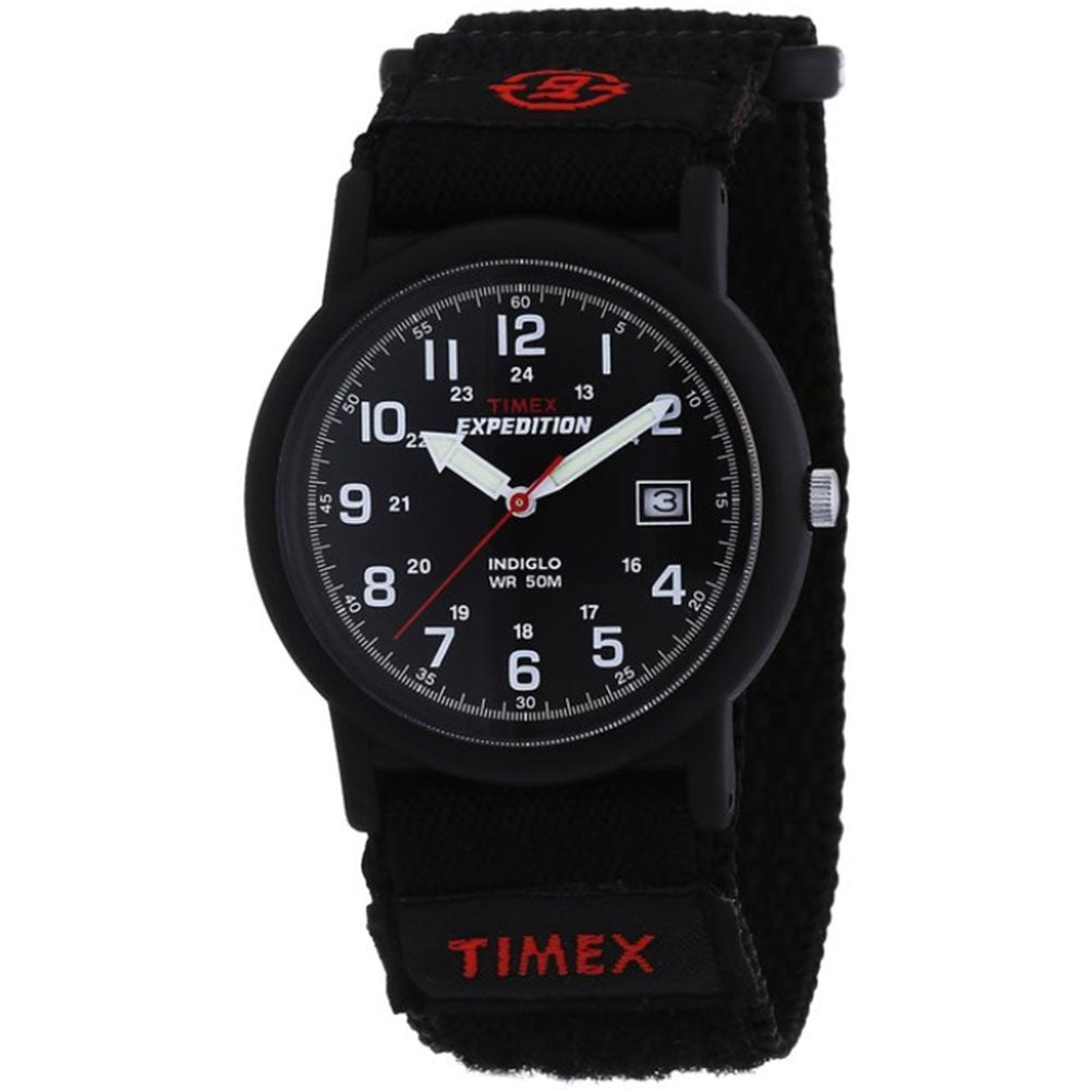 Timex Expedition Camper Black Faststrap Watch - T40011