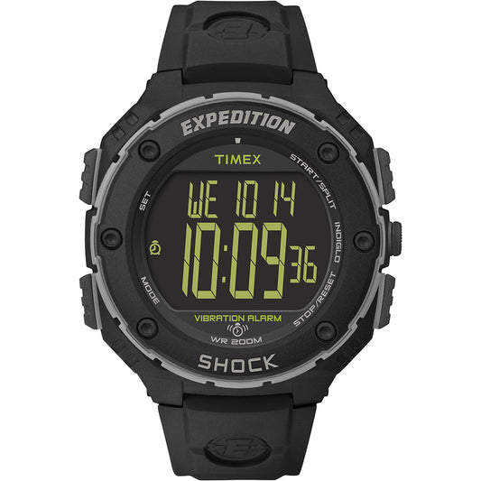 Timex Timex Expedition Shock XL Digital Watch with Black Resin Strap - T49950