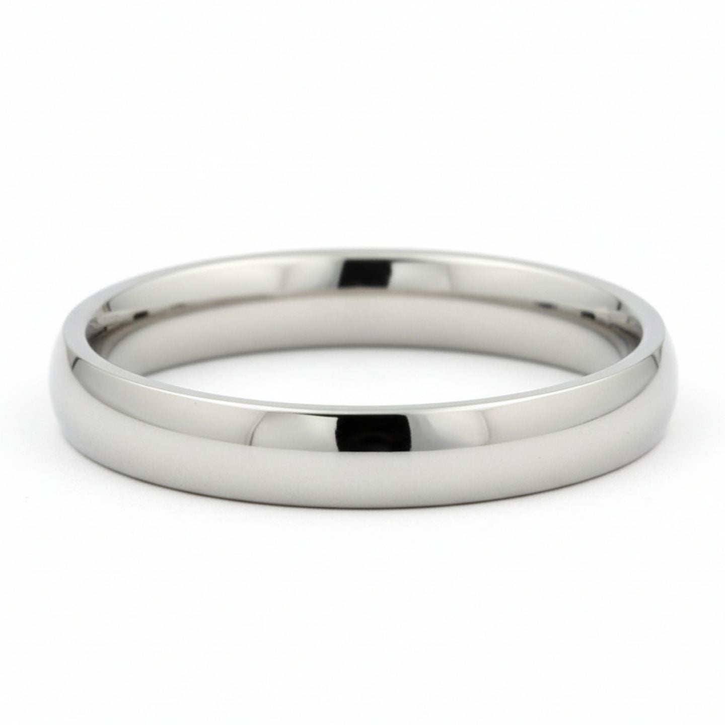 Court Shape Plain Wedding Band for Women | UK Made Gold & Platinum Ring