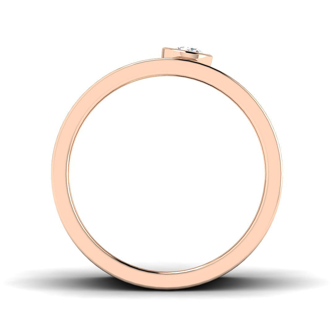 Rose Gold Statement Ring