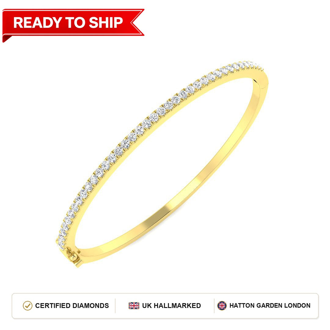 Lab grown diamond tennis bracelet