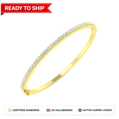 Lab grown diamond tennis bracelet