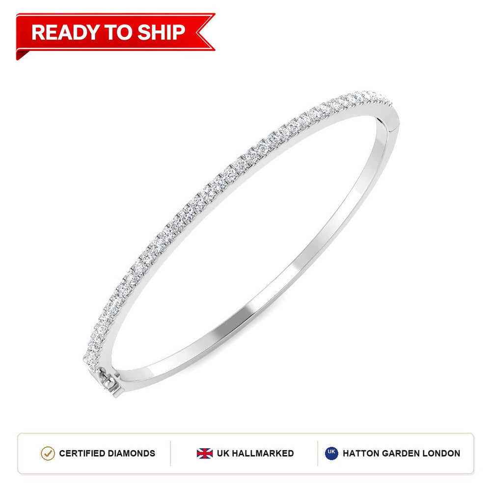 Lab grown diamond tennis bracelet