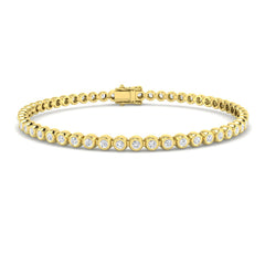 2.03ct Lab Grown Diamond Bracelet in 9K Yellow Gold