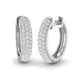 Hoop Earrings - Tunpy 0.5ct Lab Grown Diamond