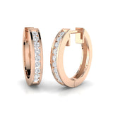 Hoop Earrings - Engsy 0.33ct Lab Grown Diamond