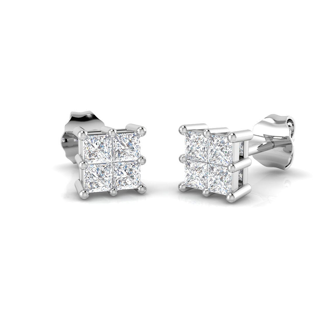 Festive Edition Diamond Earring 0.5 ct  Platinum, 9ct, 18ct White, Yellow & Rose Gold | Handcrafted Fine Jewellery-3