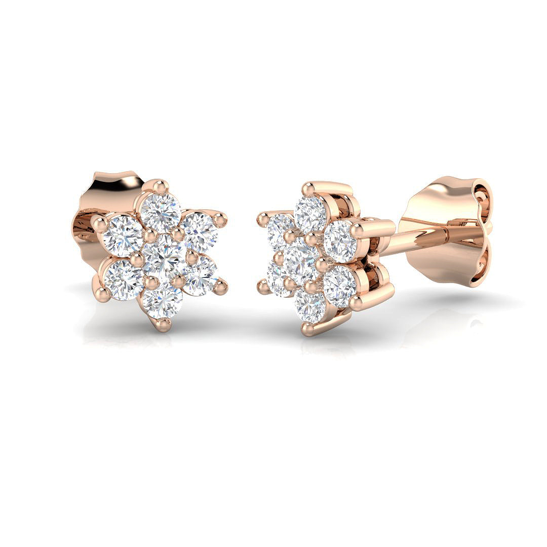 Fine Jewellery Diamond Earring 0.25 ct  Platinum, 9ct, 18ct White, Yellow & Rose Gold | Handcrafted Fine Jewellery-11