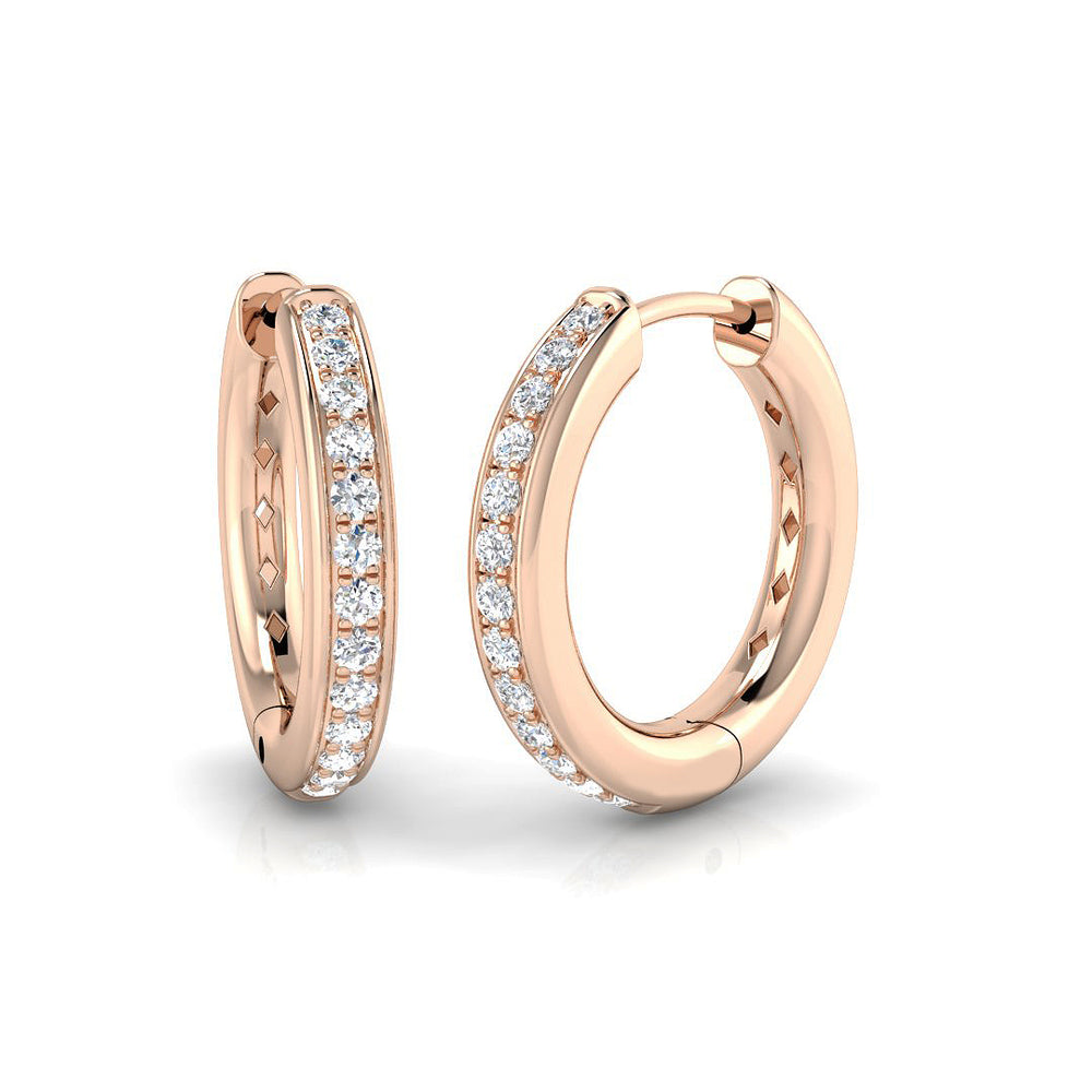 Luxury Jewellery Diamond Earring 0.15 ct  Platinum, 9ct, 18ct White, Yellow & Rose Gold | Handcrafted Fine Jewellery-4