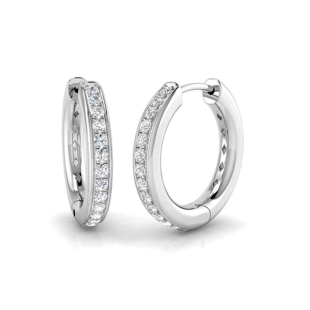Luxury Jewellery Diamond Earring 0.15 ct  Platinum, 9ct, 18ct White, Yellow & Rose Gold | Handcrafted Fine Jewellery-5