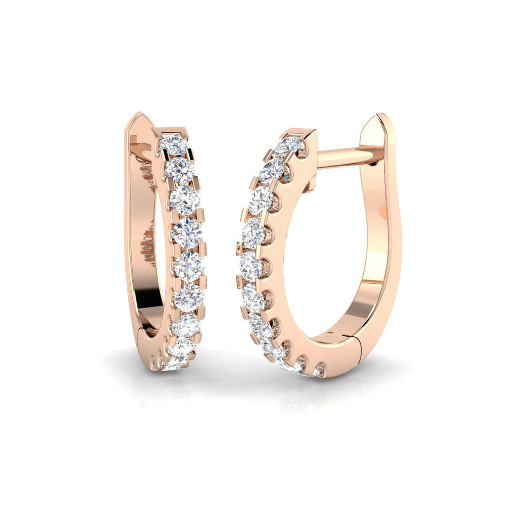 Hoop Earrings - Troly 0.2ct - 0.25ct Diamond Fine Sparkle
