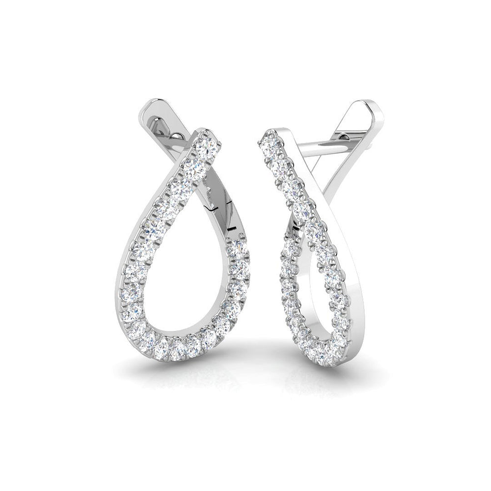 Artisan Jewellery Diamond Earring 0.5 ct  Platinum, 9ct, 18ct White, Yellow & Rose Gold | Handcrafted Fine Jewellery-8