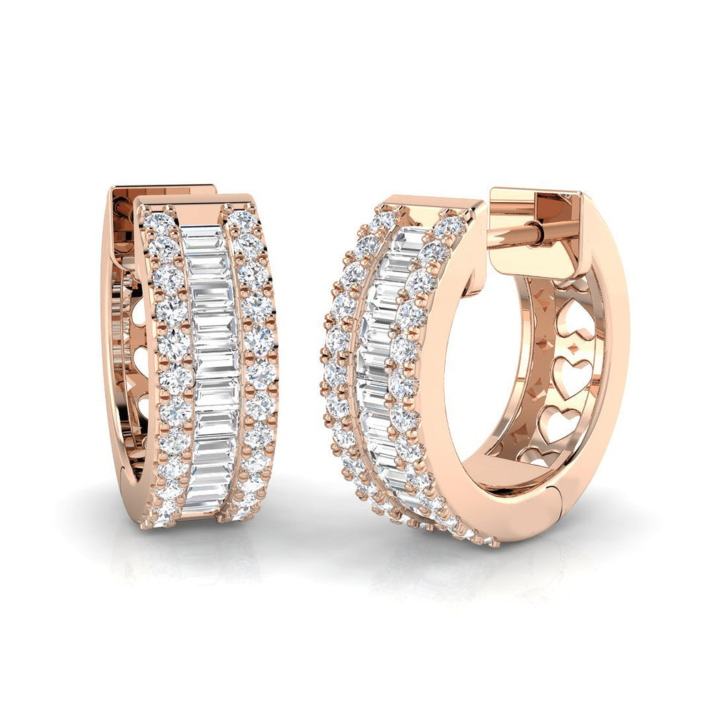 Jacket Style Diamond Earring 0.75 ct  Platinum, 9ct, 18ct White, Yellow & Rose Gold | Handcrafted Fine Jewellery-11