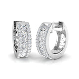 Perfectly Paired Diamond Earring 0.75 ct  Platinum, 9ct, 18ct White, Yellow & Rose Gold | Handcrafted Fine Jewellery-14