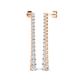 Beautifully Matched Diamond Earring 2.25 ct  Platinum, 9ct, 18ct White, Yellow & Rose Gold | Handcrafted Fine Jewellery-11