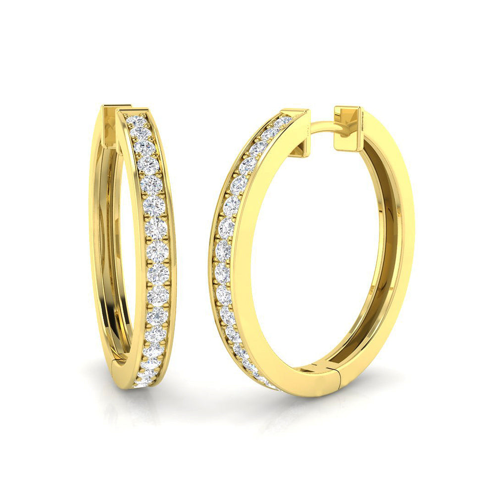 Carefully Matched Diamond Earring 0.5 ct  Platinum, 9ct, 18ct White, Yellow & Rose Gold | Handcrafted Fine Jewellery-14