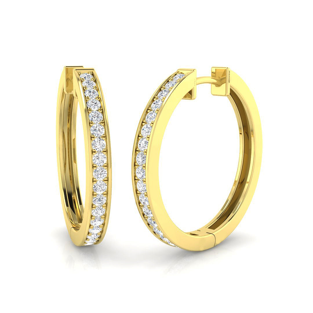 Carefully Matched Diamond Earring 0.5 ct  Platinum, 9ct, 18ct White, Yellow & Rose Gold | Handcrafted Fine Jewellery-14