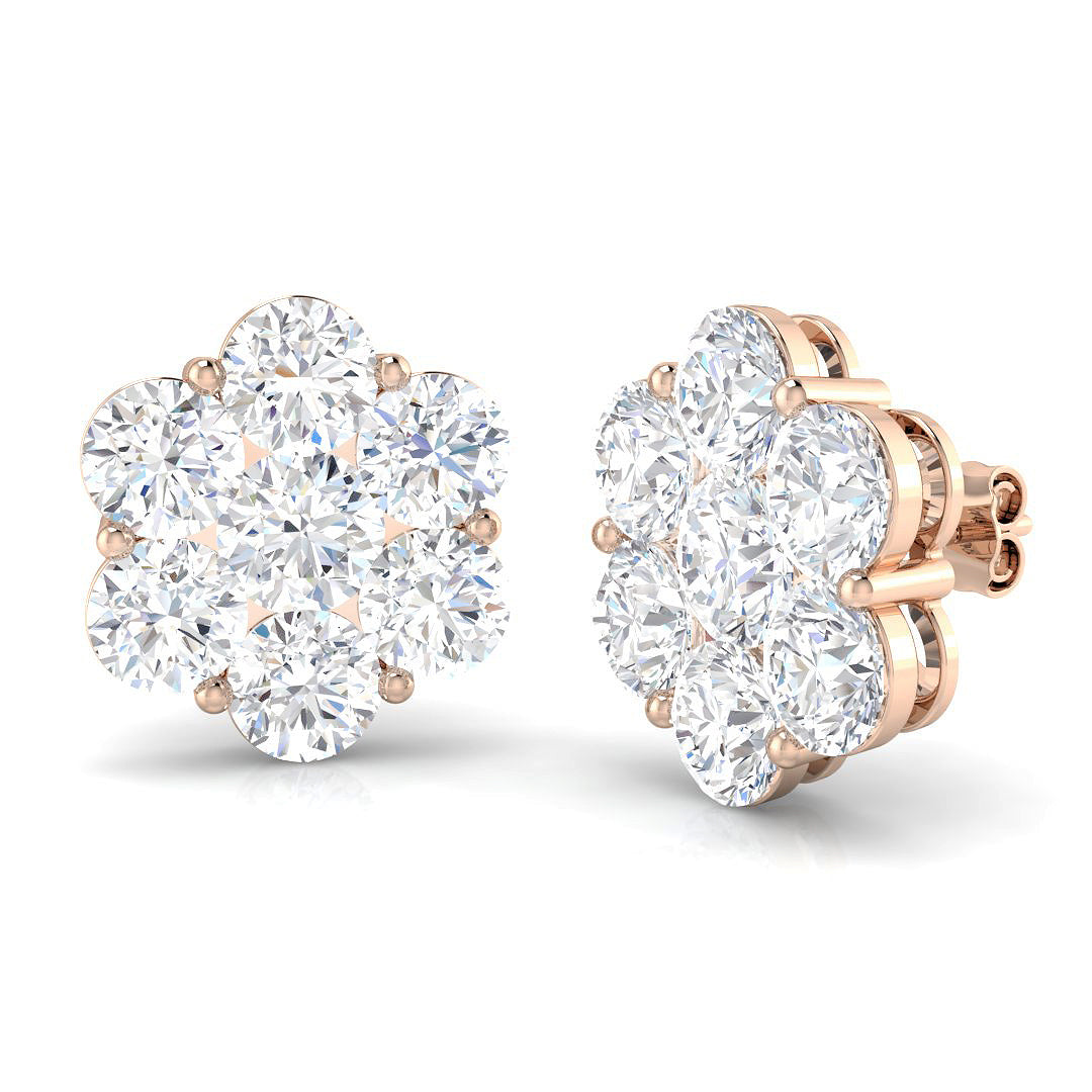 Expertly Coordinated Diamond Earring 0.5 ct  Platinum, 9ct, 18ct White, Yellow & Rose Gold | Handcrafted Fine Jewellery-11
