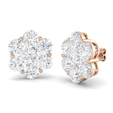 Expertly Coordinated Diamond Earring 0.5 ct  Platinum, 9ct, 18ct White, Yellow & Rose Gold | Handcrafted Fine Jewellery-11