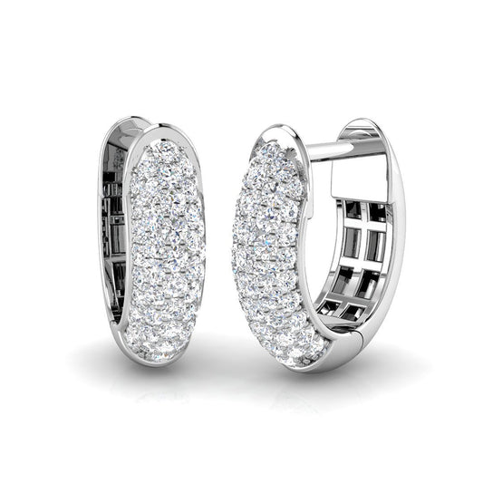 Refined Sparkle Diamond Earring 0.33 ct  Platinum, 9ct, 18ct White, Yellow & Rose Gold | Handcrafted Fine Jewellery-12