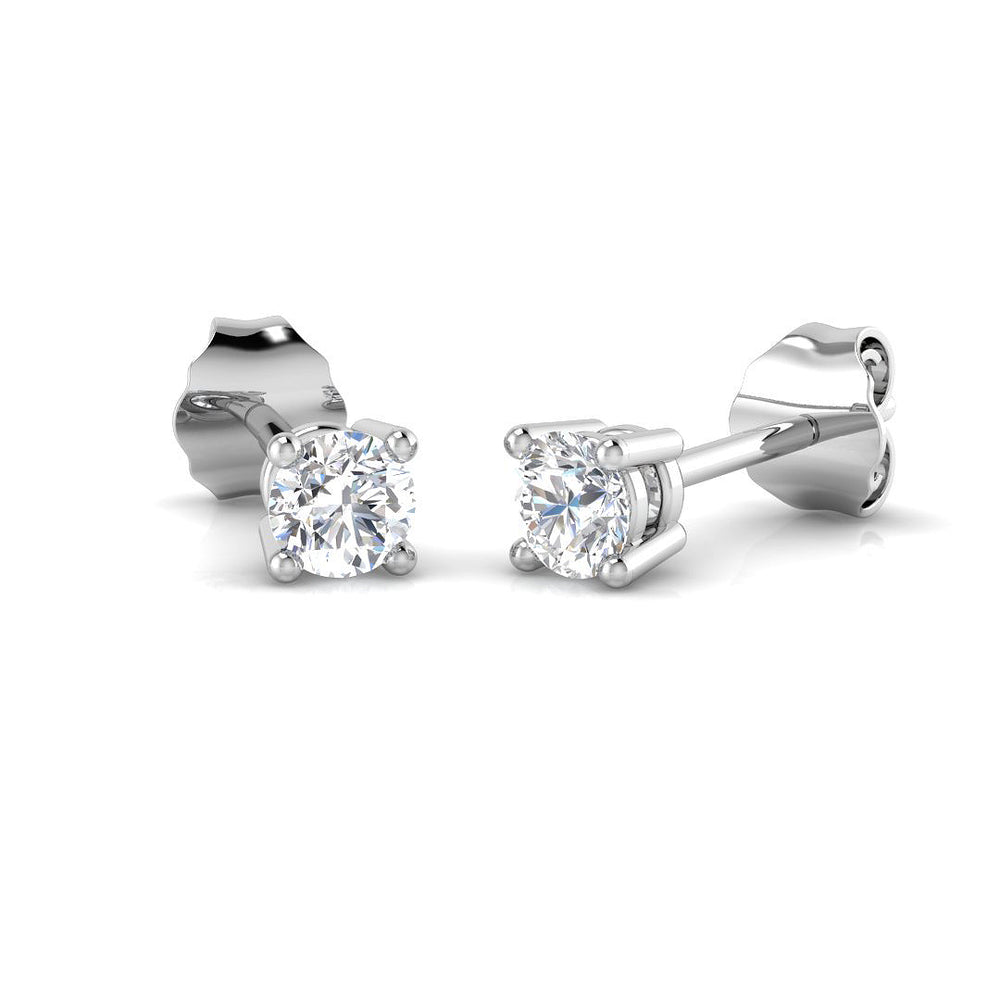 Dignified Gleam Diamond Earring 0.25 ct  Platinum, 9ct, 18ct White, Yellow & Rose Gold | Handcrafted Fine Jewellery-12