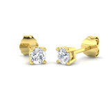 Dignified Gleam Diamond Earring 0.25 ct  Platinum, 9ct, 18ct White, Yellow & Rose Gold | Handcrafted Fine Jewellery-14