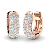 Hoop Earrings - Engty 0.5ct Lab Grown Diamond