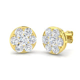 Lustrous Diamond Earring 2 ct  Platinum, 9ct, 18ct White, Yellow & Rose Gold | Handcrafted Fine Jewellery-14
