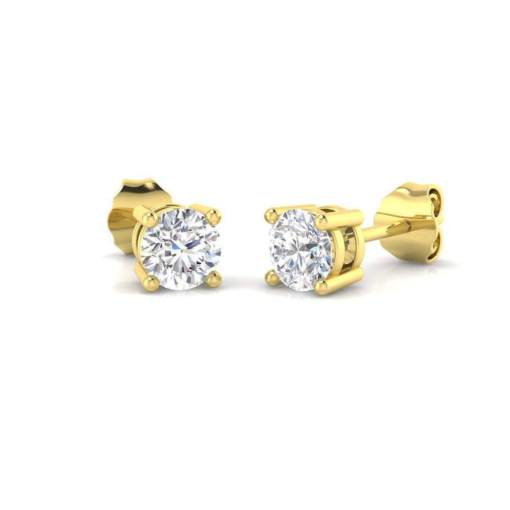 Embellished Diamond Earring 0.75 ct  Platinum, 9ct, 18ct White, Yellow & Rose Gold | Handcrafted Fine Jewellery-2