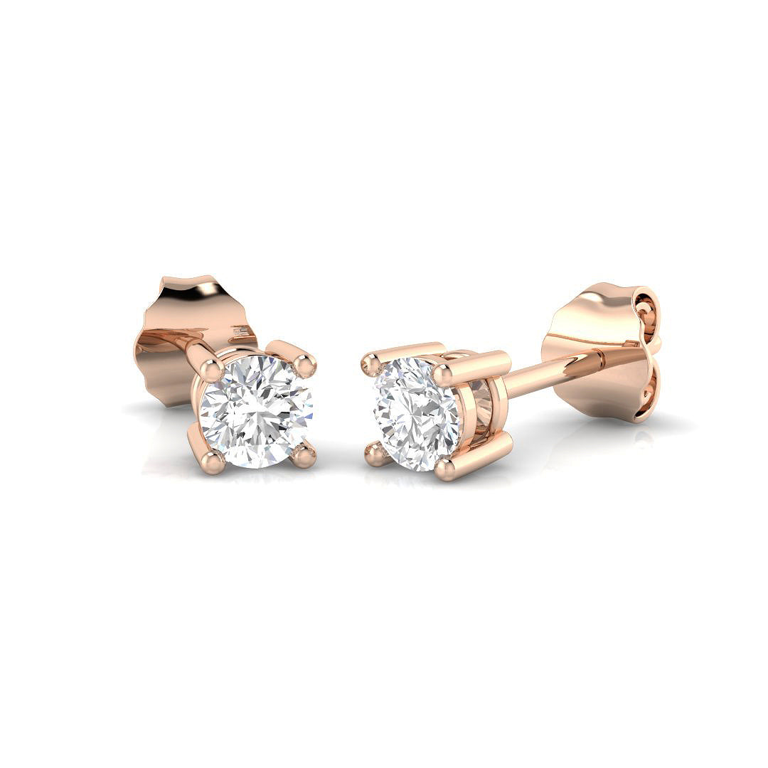 Ornamented Diamond Earring 0.33 ct  Platinum, 9ct, 18ct White, Yellow & Rose Gold | Handcrafted Fine Jewellery-10