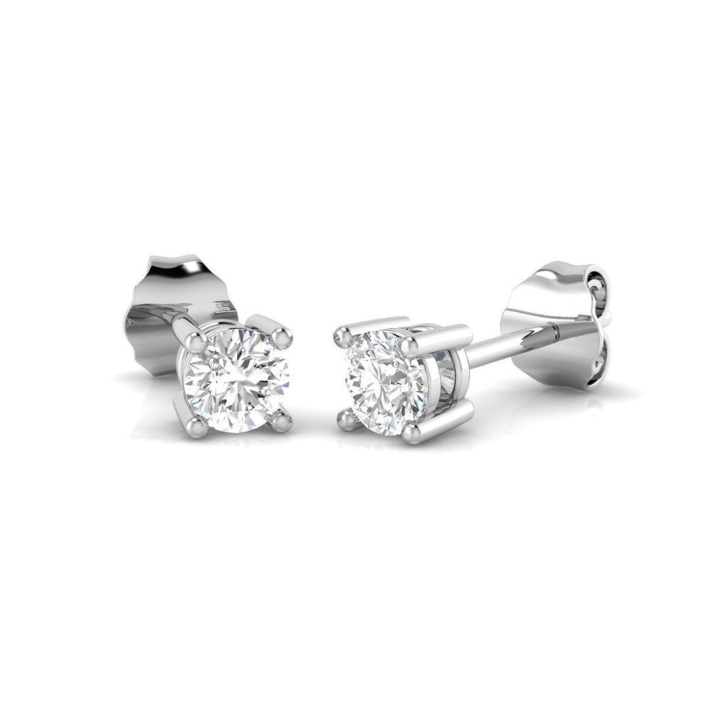 Ornamented Diamond Earring 0.33 ct  Platinum, 9ct, 18ct White, Yellow & Rose Gold | Handcrafted Fine Jewellery-12