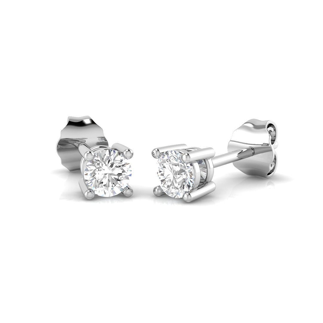Ornamented Diamond Earring 0.33 ct  Platinum, 9ct, 18ct White, Yellow & Rose Gold | Handcrafted Fine Jewellery-12