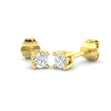 Garnished Diamond Earring 0.25 ct  Platinum, 9ct, 18ct White, Yellow & Rose Gold | Handcrafted Fine Jewellery-14