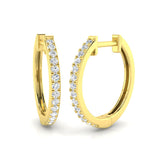 Fine Thread Diamond Earring 0.5 ct  Platinum, 9ct, 18ct White, Yellow & Rose Gold | Handcrafted Fine Jewellery-6