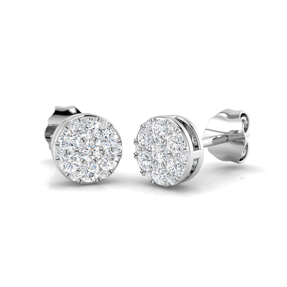 Gossamer Diamond Earring 0.33 ct  Platinum, 9ct, 18ct White, Yellow & Rose Gold | Handcrafted Fine Jewellery-12