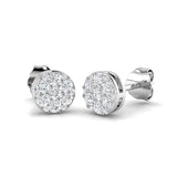 Gossamer Diamond Earring 0.33 ct  Platinum, 9ct, 18ct White, Yellow & Rose Gold | Handcrafted Fine Jewellery-12